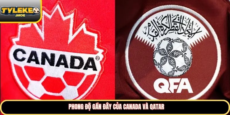 Phong độ gần đây của Canada và Qatar