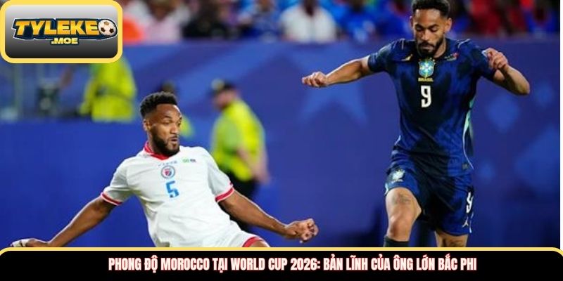Phong độ Morocco tại World Cup 2026: Bản lĩnh của ông lớn Bắc Phi